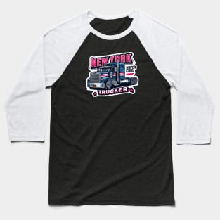 New York Trucker Baseball T-Shirt